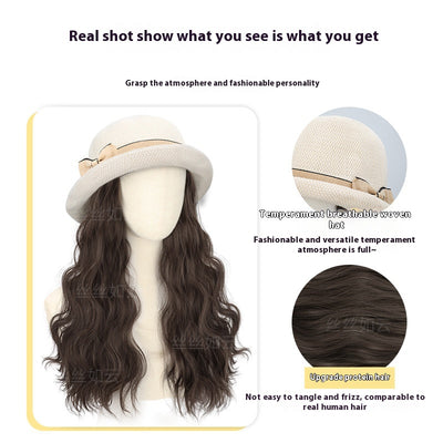 Peluca Larga Tipo Gorro para Mujer - Cabello Largo Verano - Image 10