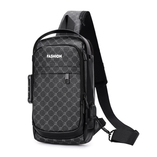 Bolsa Mensajera de Pecho con Cierre de Contraseña para Hombre - Image 8