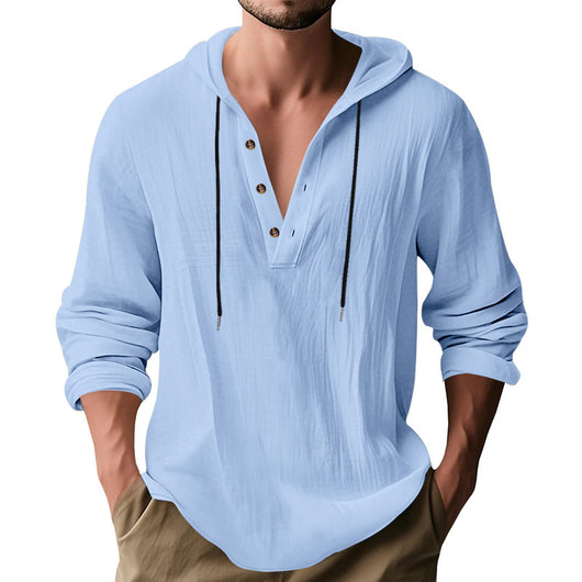 Sudadera Hoodie Suelta Casual para Hombre - Image 9