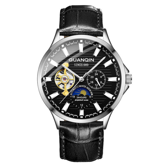 Reloj Mecánico Guanqin para Hombre - Elegancia Clásica - Image 7
