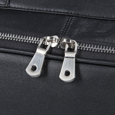 Maletín de Negocios en Cuero Genuino - Bolsa para Laptop 17" Premium Nappa - Image 3