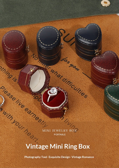 Caja Vintage Multiforma para Anillos - Diseño Europeo Elegante - Image 12