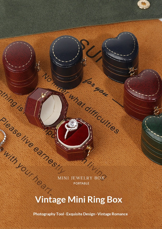 Caja Vintage Multiforma para Anillos - Diseño Europeo Elegante - Image 12