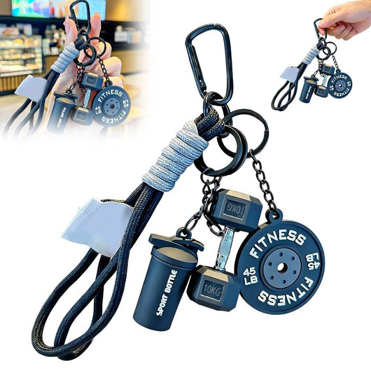 Set de 4 Mini Equipos de Gimnasia en Llavero - Image 2