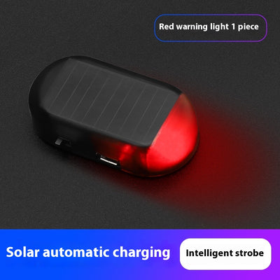 Luz Solar Antirrobo para Vehículos con Alarma de Simulación - Image 6