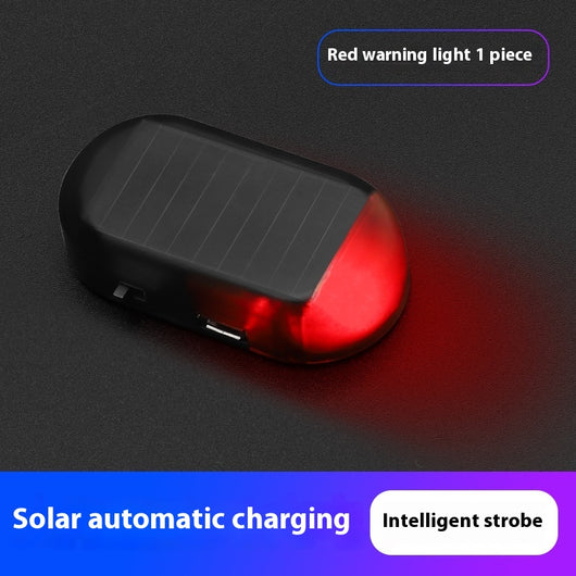 Luz Solar Antirrobo para Vehículos con Alarma de Simulación - Image 6