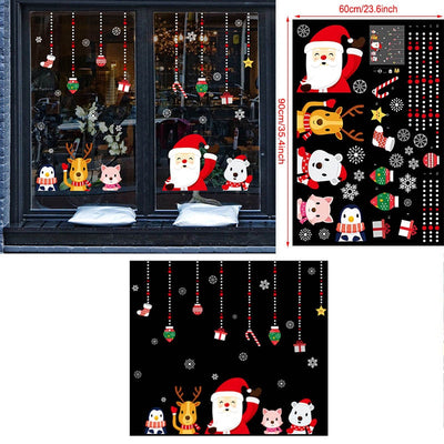 Pegatinas Navideñas para Vitrinas y Escaparates - Image 29