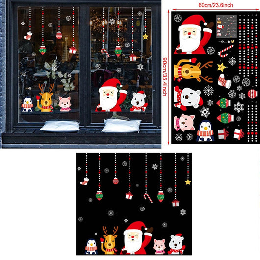 Pegatinas Navideñas para Vitrinas y Escaparates - Image 29