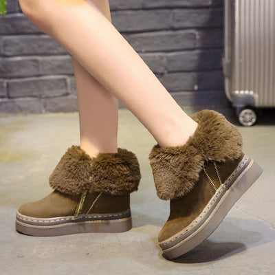 Botas de Nieve Cálidas con Forro de Terciopelo y Altura Interior Reforzada - Image 2
