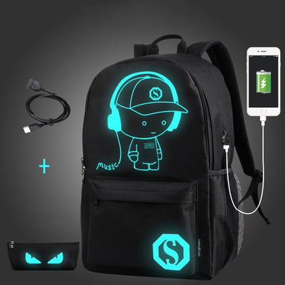 Mochila de Ocio Exterior con Carga USB y Luz Integrada - Image 5