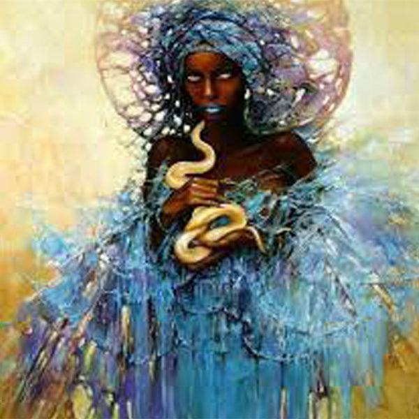 Pintura de Diamantes Energía Femenina Divina por Cipher