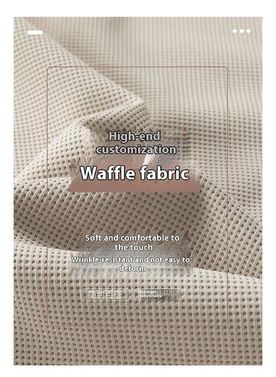 Suéter Waffle V-Cuello Bicolor Casual Versátil para Mujer - Image 16