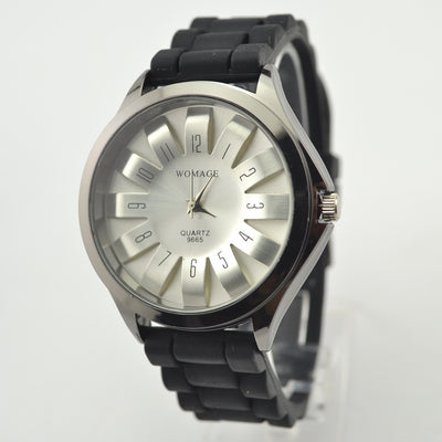 Reloj de Cuarzo para Mujer con Diseño de Crisantemo y Cinta de Girasol