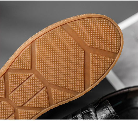 Zapatos de Cuero Británico Transpirables - Estilo Casual y Versátil - Image 19