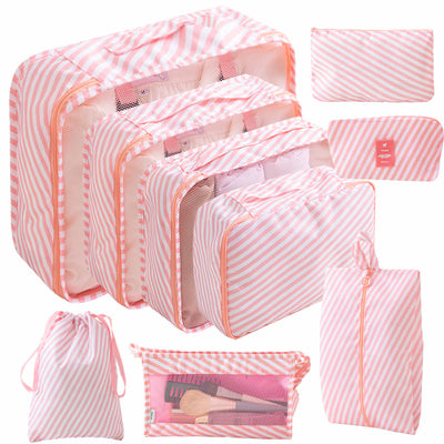 Juego de 9 Bolsas de Viaje en Tela Reforzada - Image 10