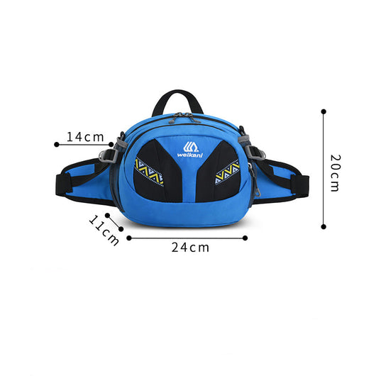 Mochila de Camping Bicolor con Bandolera Diagonal para Parejas - Image 7