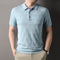 Camiseta Manga Corta Hombre Ice Silk Transpirable Secado Rápido
