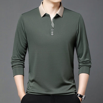 Camiseta Casual Hombre Cuello Solapa - Transpirable y Suave al Tacto - Image 6