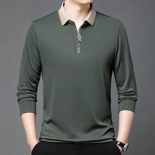 Camiseta Casual Hombre Cuello Solapa - Transpirable y Suave al Tacto - Image 6