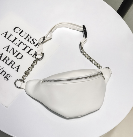 Bolsa Bandolera Pecho Mujer Coreana - Cadena Fashion Messenger Urbano - Image 7