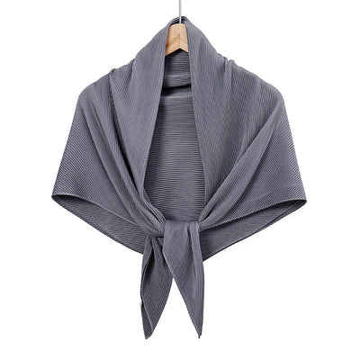 Pañoleta de Satén Efecto Arrugado - Accesorio Versátil de Moda - Image 10