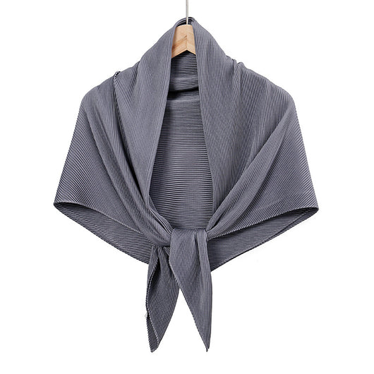 Pañoleta de Satén Efecto Arrugado - Accesorio Versátil de Moda - Image 10