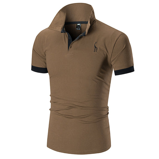 Blusa de Verano con Bordado de Cervatillo de Manga Corta - Image 8