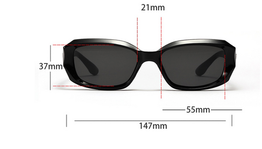 Gafas Vintage Rectangulares para Fotografía Callejera - Cristales Premium - Image 7