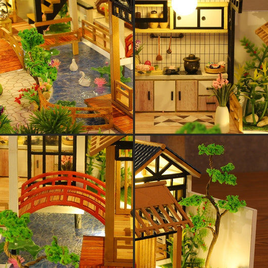 Casa de Jardín Forestal DIY P018 - Maqueta Decorativa para Armar - Image 4
