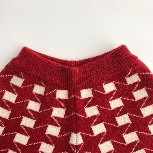 Conjunto de Suéter Tejido Coreano para Niños - Otoño e Invierno - Image 14