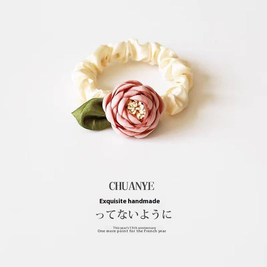 Diadema Rosa de Gracia Refinada