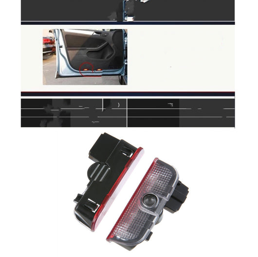 Luz de Bienvenida LED con Proyección para Puertas Volkswagen - Image 4