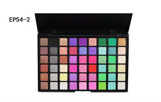 Paleta de 54 Sombras Profesional - Acabados Mate y Shimmer para Maquillaje Natural - Image 6