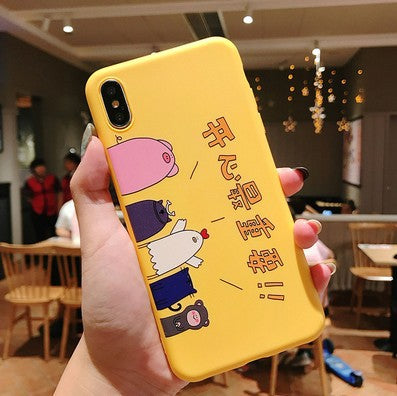 Funda de Silicona Naranja Retro Compatible con Apple - Image 6