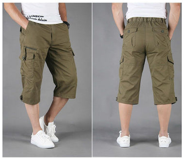 Shorts Casuales Holgados Multi Bolsillo para Hombre - Image 10