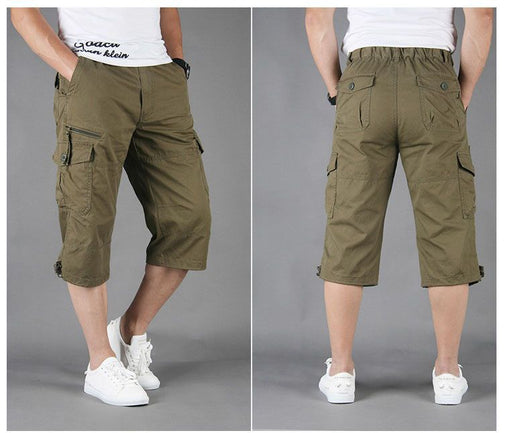 Shorts Casuales Holgados Multi Bolsillo para Hombre - Image 10
