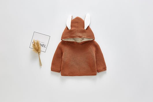 Cardigan Infantil con Orejas de Conejo - Suéter Versátil para Niños y Niñas - Image 18