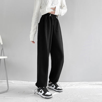 Pantalones Deportivos Velour Gris para Mujer - Comodidad Street Style - Image 15