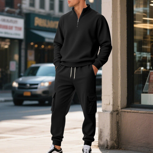 Pantalones Deportivos Térmicos con Forro Polar y Cierre - Image 18