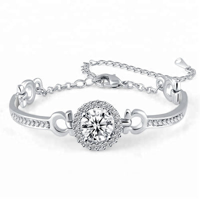 Pulsera de Circonia con Diseño Hearts and Arrows - Image 7