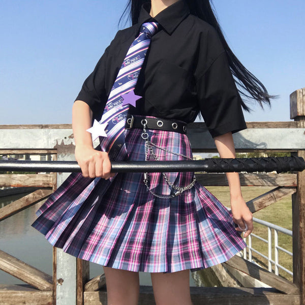 Falda Elegante Corte Único para Chicas E-sports