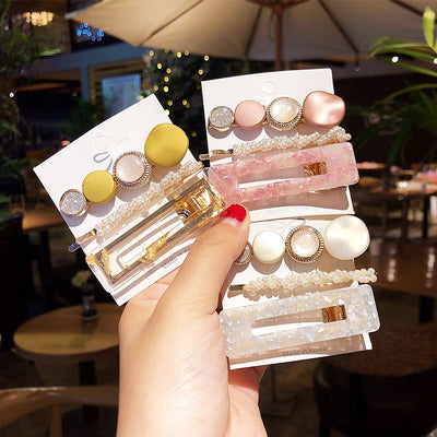 Pasador de Cabello con Perlas
