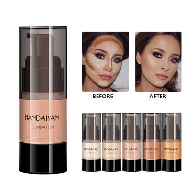 Base de Maquillaje Líquida Cobertura Total Resistente al Agua - Hidratante para Pieles Oscuras - Image 6