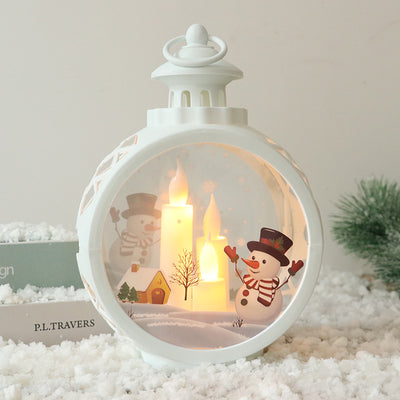 Luces Navideñas Retro para Ventanas - Decoración Festiva Clásica