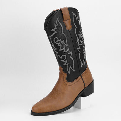 Bota Retro Alta con Bordado para Hombre - Image 19