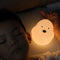 Luz Nocturna Suave Osito Blanco - Lámpara LED Silicona para Dormir