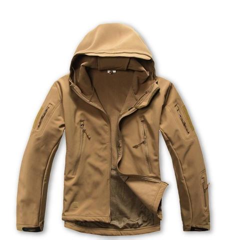Chaqueta Táctica Shark Skin Softshell V 4.0 - Impermeable Militar con Capucha - Image 9
