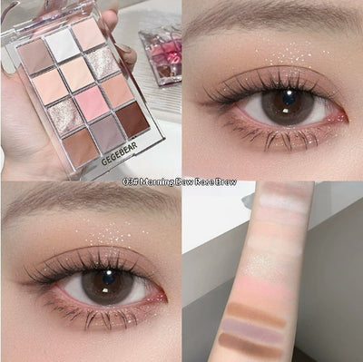 Paleta de Sombras Efecto Agua Ripple para Maquillaje Coreano - Image 7