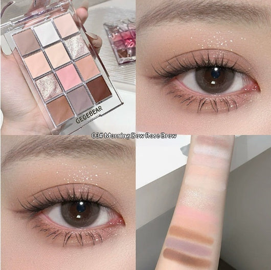 Paleta de Sombras Efecto Agua Ripple para Maquillaje Coreano - Image 7