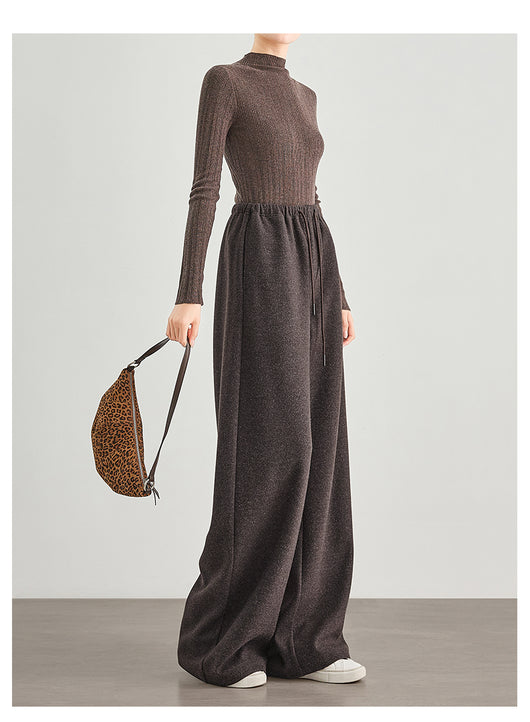 Pantalones de Jogger en Tweed Estampado - Mezcla de Lana Confortable - Image 20